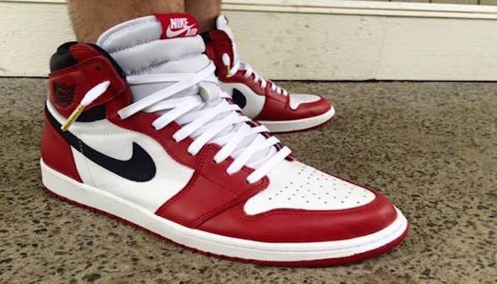 Nike Air Jordan 1 Chicago CUSTOM (MADE TO ORDER AND SNEAKERS ARE